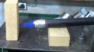 Регулировка пламени газовой горелки . diy forge burner