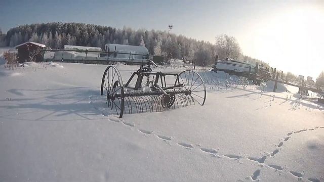 Зимний поход в Широково (Сургут). Winter hiking to Siberian village (Russia) смотреть онлайн