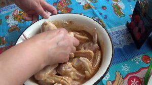 Крылышки куриные в духовке.