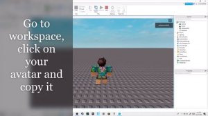 How to add YOUR Roblox avatar to a game in Roblox Studio!