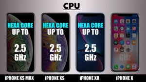 Apple iPhone XS Max vs iPhone XS vs iPhone XR vs iPhone X