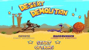 DESERT DEMOLITION - Coyote прохождение SEGA Mega Drive