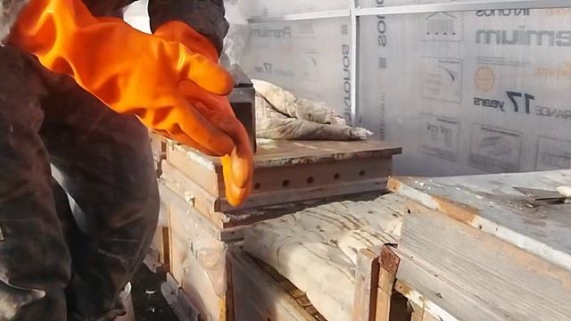 Закармливание пчёл на зимовку, маркировка ульев. смотреть онлайн