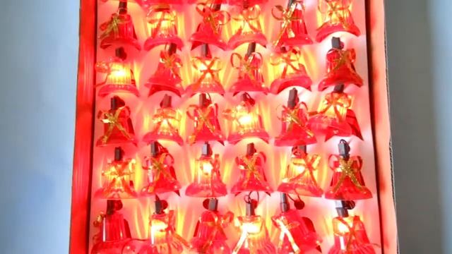 Гирлянда 40 ламп, Музыкальные колокольчики, 320 см смотреть онлайн