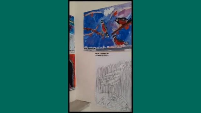 "Радость творчества" - выставка рисунков учащихся изостудии "Палитра"