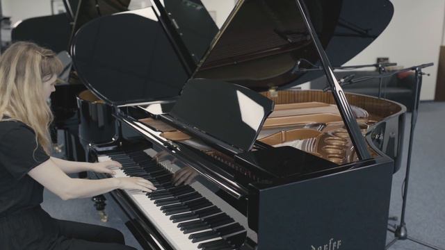Bösendorfer Flügel, 170 cm, Baujahr 1918, alles neu, Klang test, Grand piano смотреть онлайн