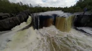 Водопад "Падун". Находится в черте нашего Надвоицкого городского поселения.