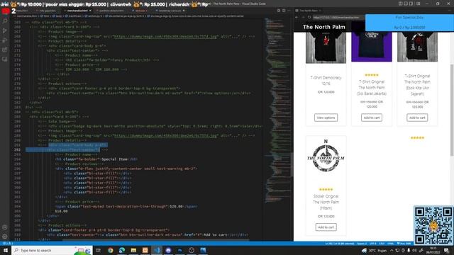 The North Palm Website Progress !? | SiCode #1 | #websitedevelopment #html #css #bootstrap