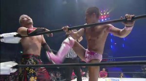 Akira Tozawa & BxB Hulk (c) vs. Naruki Doi & Ricochet (Dragon Gate Kobe Pro-Wrestling Festival 2013)