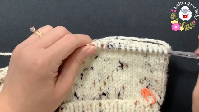 Easy knit hat for boys and girls 5-8 years old + more sizes EASY KNIT HAT PATTERN смотреть онлайн