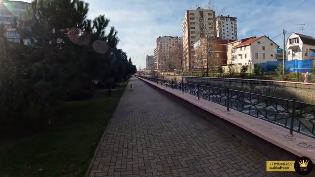 Идеальный район для жизни и отдыха в Сочи | Набережная и пляж мкрн. Мамайка