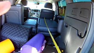 Размер багажника LX570