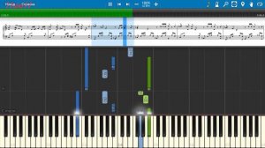 Олег Газманов - Господа офицеры на пианино (piano cover) [Synthesia] by 11ans11