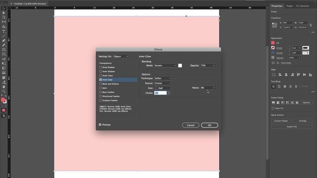 How to Create a Noise Texture within InDesign