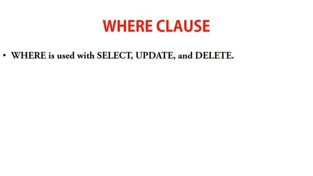 Oracle SELECT Statement and WHERE Clause | Oracle Tutorials for Beginners