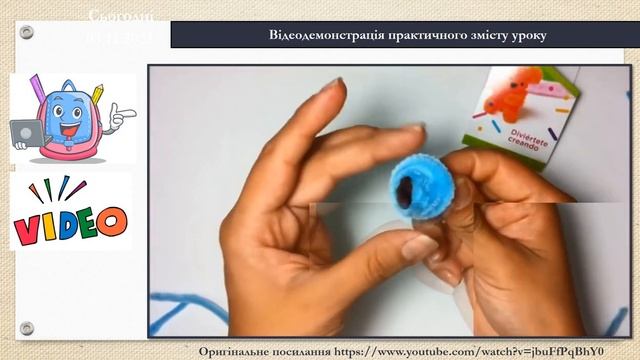 Дизайн і технології. Проєкт "Виготовлення іграшки з дроту" 4 клас НУШ. Вчитель Новик В.І.