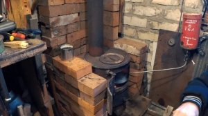 Тепло в гараж 2. Печь под любое топливо!