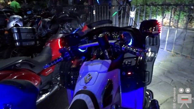 Honda Goldwing 2019 Meeting and Light Parade