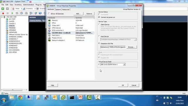 Vmware ESXi - Resize the disk of a Linux Virtual machine