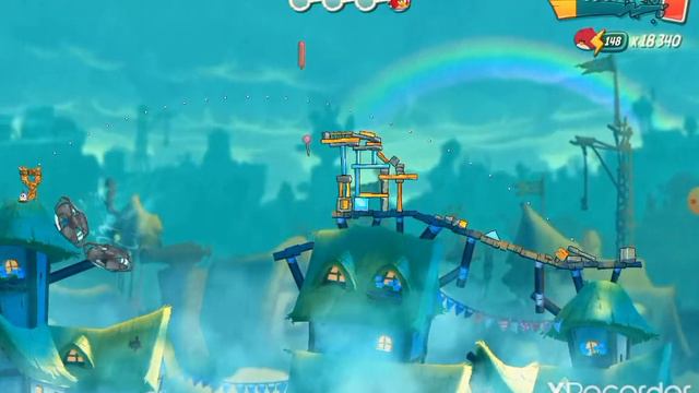 Angry Birds 2 • The Brave adventure • 7 birds • Приключение для храбрецов • 3, 4 уровни смотреть онлайн