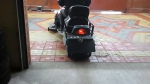 Снегоходы - как сберечь пол в гараже