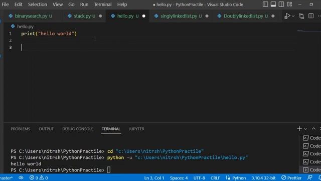 Python Programming in Hindi |Python Tutorial for Beginners in 2022| Introduction@Codeshop_By_Nitesh