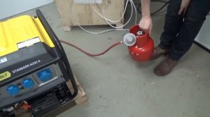 Gazvolt Standard 6250 A газовый генератор, сделано в России