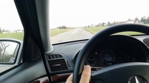Mercedes W211 E220 CDI 150PS Manual Gear 0-100 Accleration
