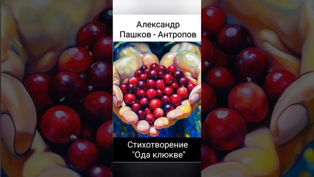 Ода клюкве, стихотворение Александра Пашкова - Антророва
