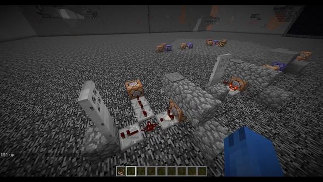 Minecraft tutorial: command block player detector and noteblock sounds played at specific players смотреть онлайн
