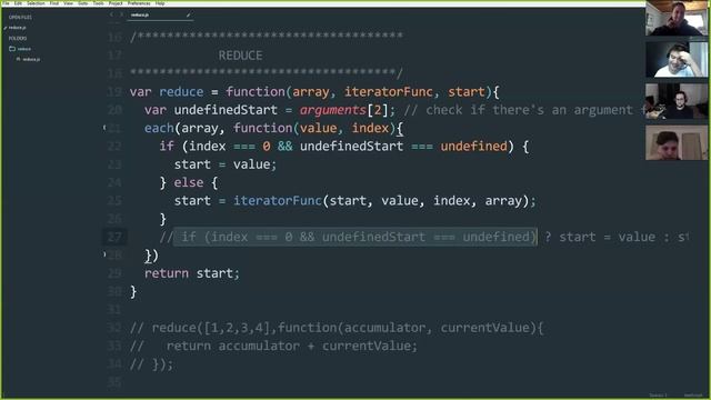 rp18 W3D5 SPLICE, EACH &  REDUCE  + MOAR UNDERSCORE