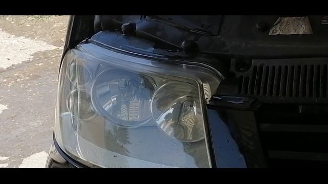Volkswagen Sharan Headlights restore смотреть онлайн