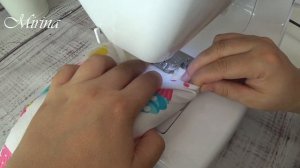 Прихватка-рукавичка для кухни. Как сшить своими руками. Безопасность рук от горячего. [Mirina_hm]