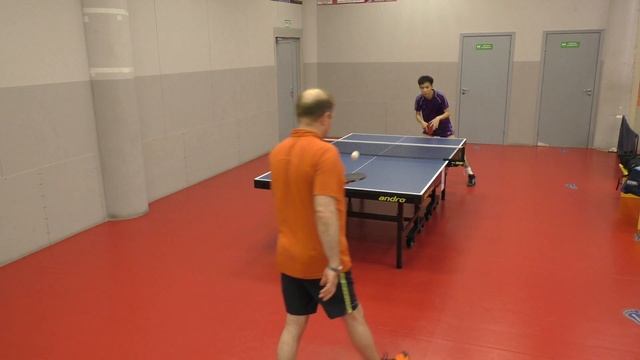 гр. I ф. Дылыков Е. - Соловьев О. переходной тур Клубного Чемпионата СПб по настольному теннису смотреть онлайн