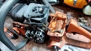 Маленькая проблемка бензопилы Husqvarna 137.