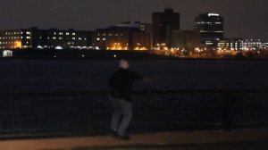 Guy Dancing Downtown