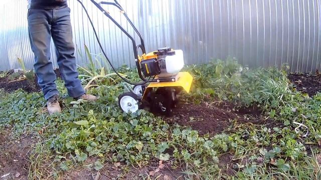 мотокультиватор 15 кг мини тест обзор CHAMPION GC252 смотреть онлайн