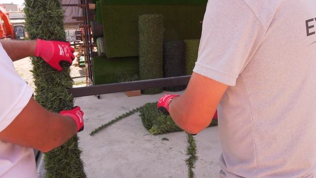 Забор который дышит. Забор соседям на зависть! Green fence.