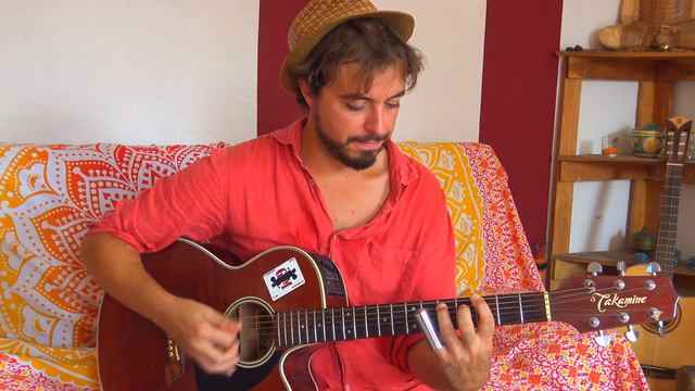 Seven Nation Army (White Stripes) Tuto Open de A + Bottleneck смотреть онлайн