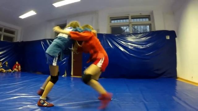 День борьбы. Самбо дети