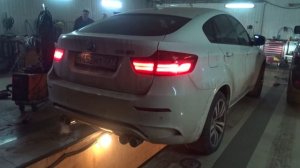 BMW которая рычит :) настройка звука на БМВ Х6 М