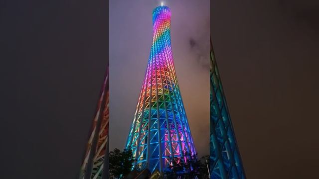 Кантонская телебашня, Canton Tower, 广州塔, China, Guangzhou, 中国 广州