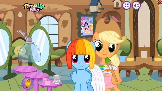 Делаем прически и наряжаем пони My Little Pony?Дружба - это чудо смотреть онлайн