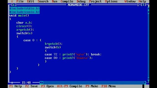 How to use arrow keys in c++ program смотреть онлайн