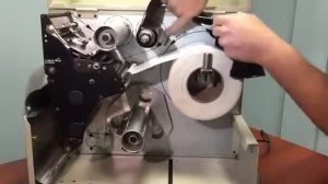 Zebra 105SL Ribbon Replacement   YouTube