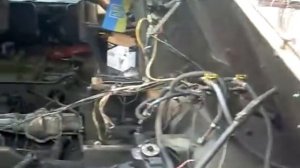 #23.  БТР 60 установка мотора ЯМЗ 236