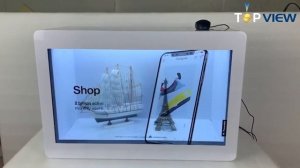 3D LCD Indoor Digital Signage Display 1920 × 1080 Touchscreen