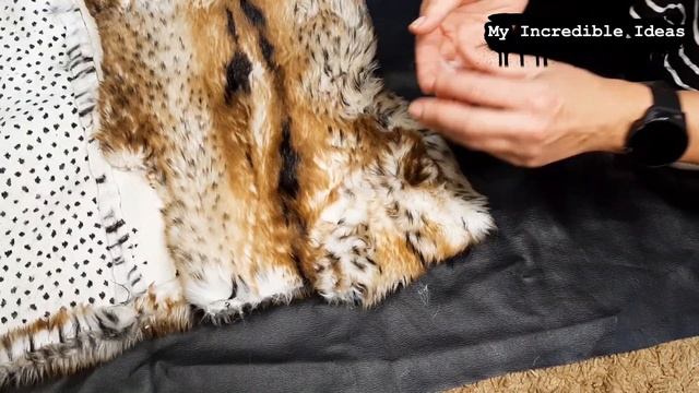 Сделала из ОСТАТКОВ ШУБЫ вот такую КРАСОТУ! Обязательно повторите! смотреть онлайн