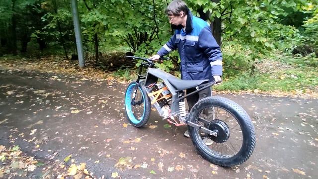 Электробайк своими руками смотреть онлайн