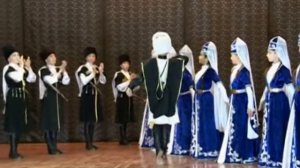 Старинный черкесский народный танец Кафа
